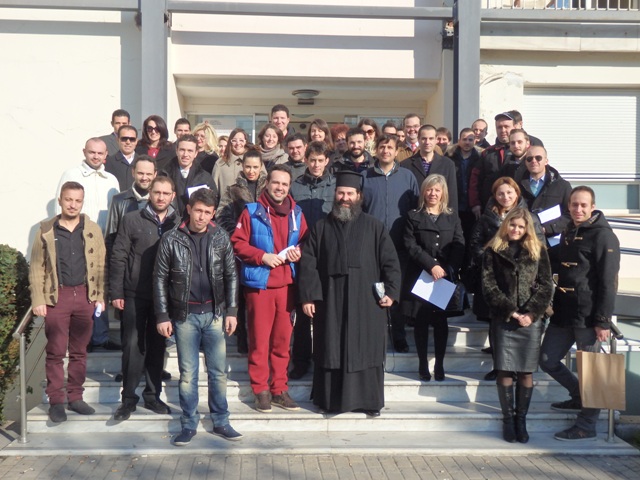 Κάλαντα στο Νοσοκομείο από τους Νέους του Ναού μας.