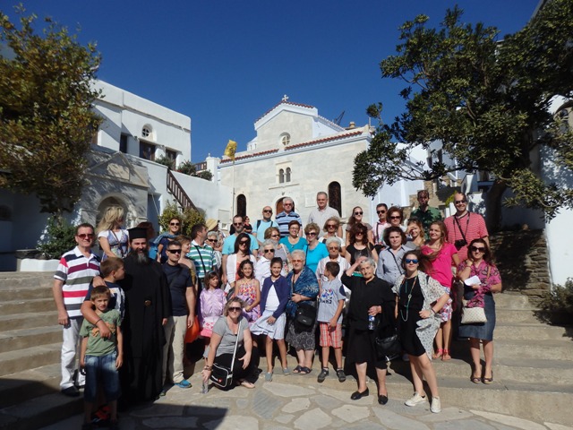 Το καλοκαιρινό προσκύνημα της ενορίας μας στην Τήνο