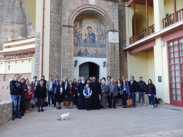 Νέοι του Ναού μας στα ιστορικά και αιματοβαμμένα χώματα των Καλαβρύτων.