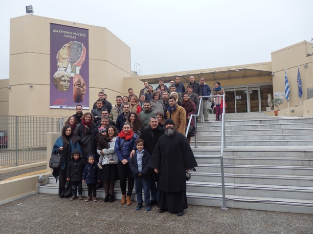 Νέοι του Ναού μας στο Διαχρονικό Μουσείο.