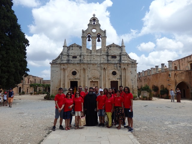Το χορευτικό μας στην Κρήτη, σε εκδηλώσεις για τον άγιο Γεδεών.
